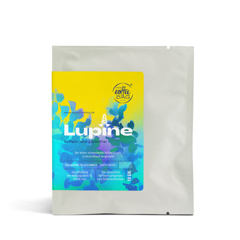 Den välsmakande kaffesubstitutet från Tyskland: Drip Coffee Bag Lupine