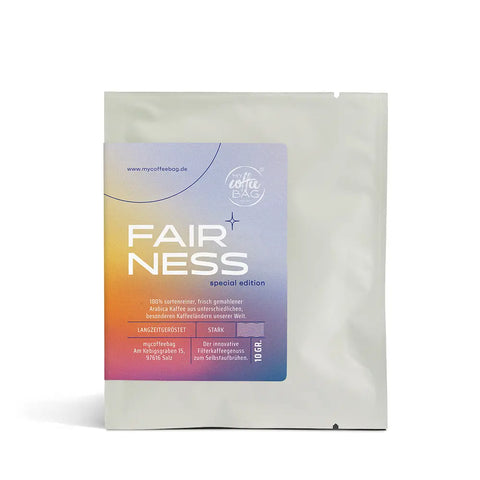Fairtrade-certifierad Arabica: Drip Coffee Bag Fairness